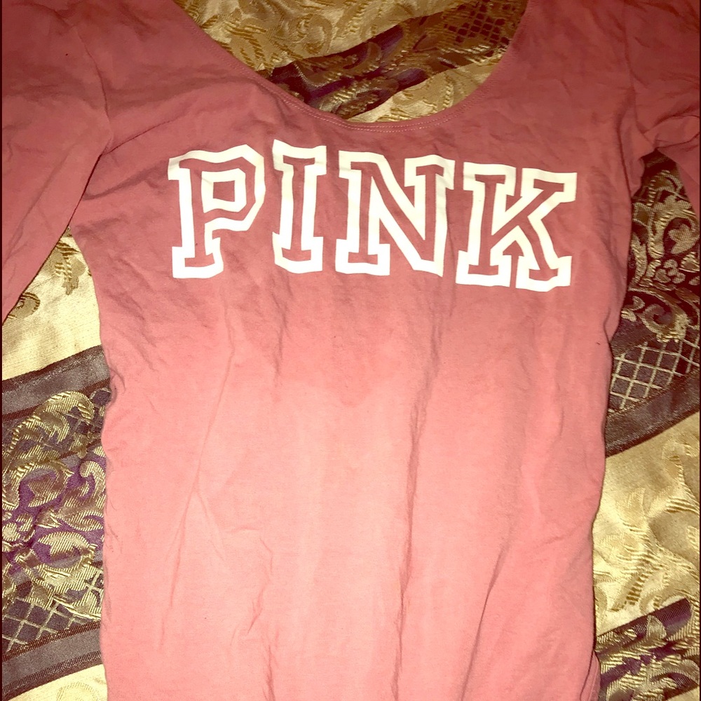 Vs Pink Retro Bodysuit